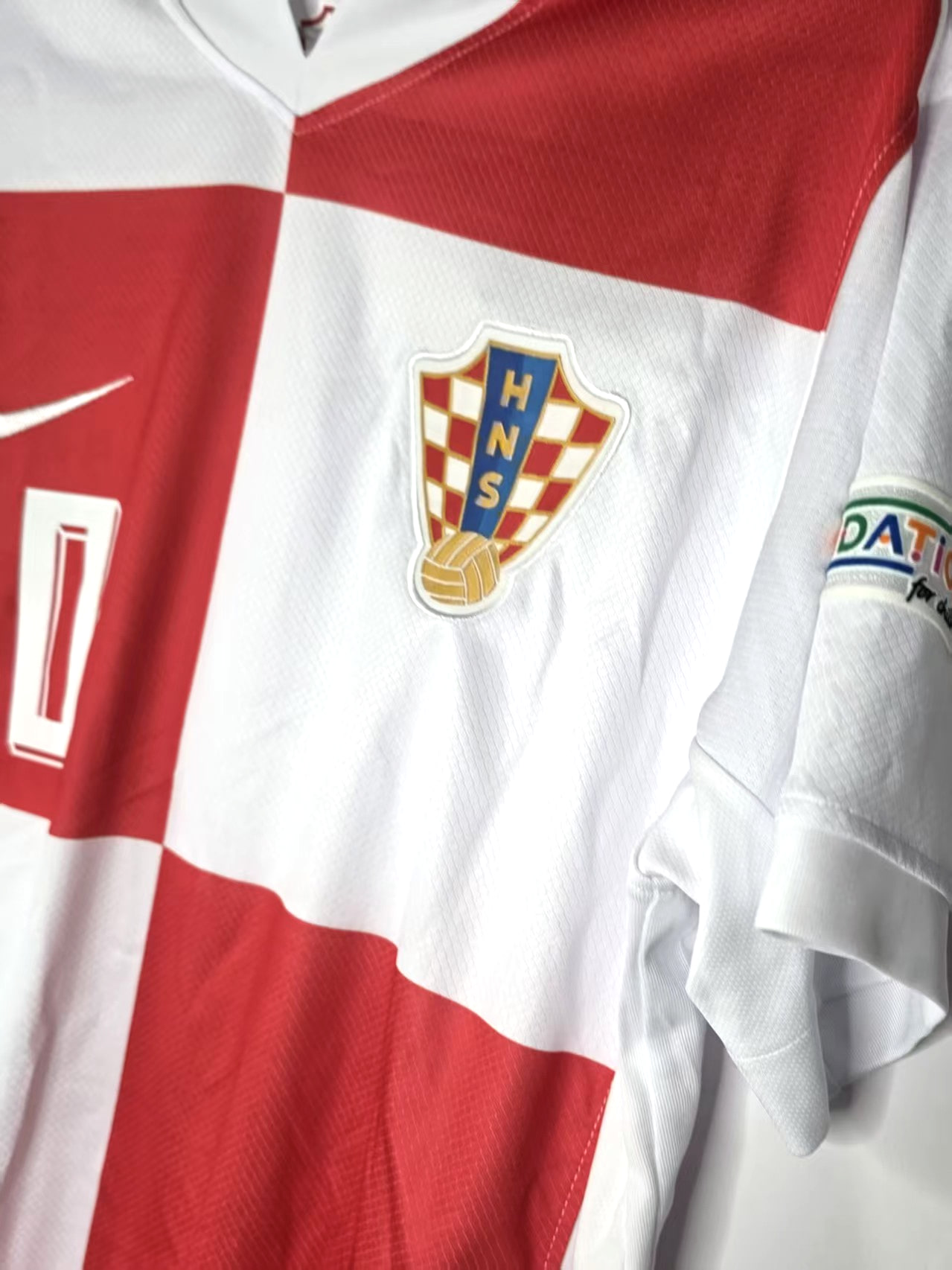Croatia 2018-Inspired Modrić 10 Home Retro Jersey