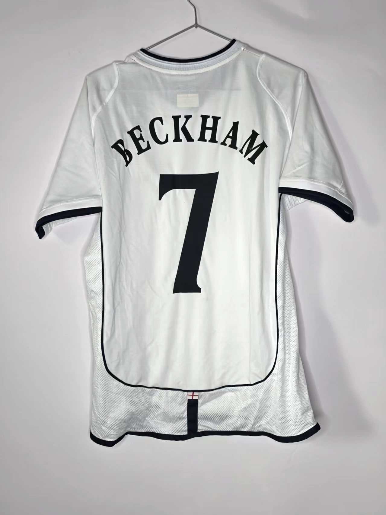 England 2002/03-Inspired Beckham 7 Home Retro Jersey