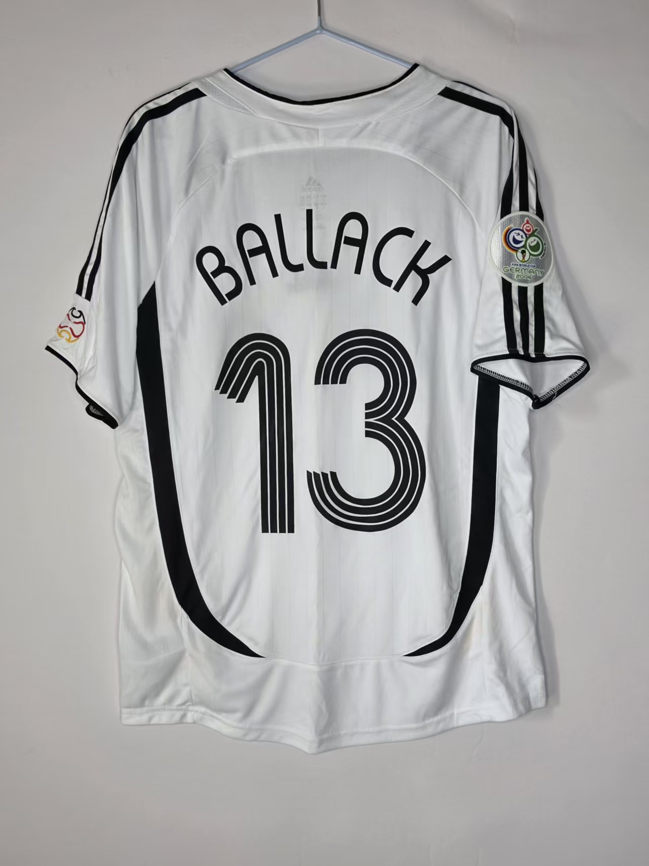 Germany 2006-Inspired Home Shirt – Ballack 13 back view