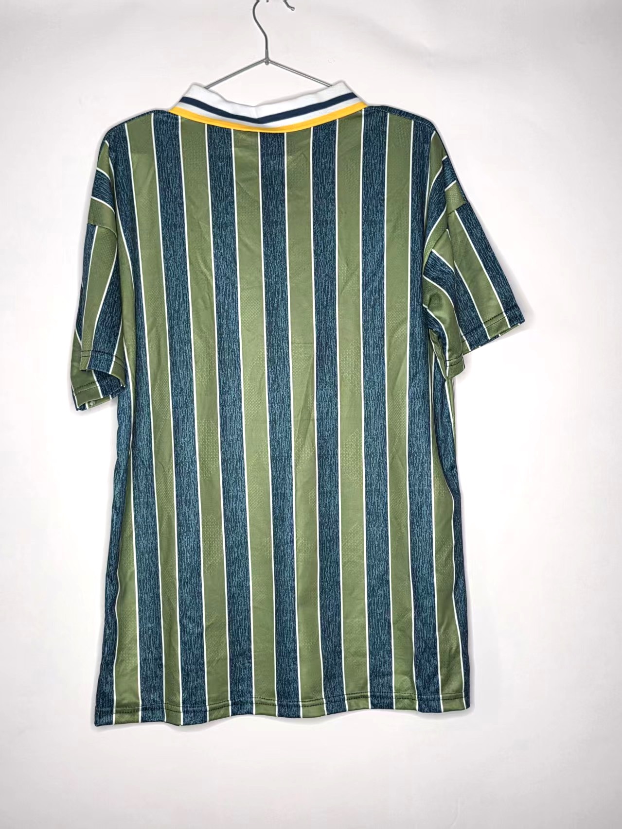 Inter Milan 1990s Green-Blue Stripe Retro Jersey