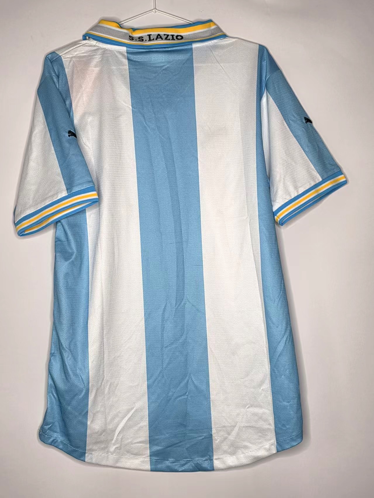 Lazio 2000/01-Inspired Sky Blue Stripe Retro Jersey