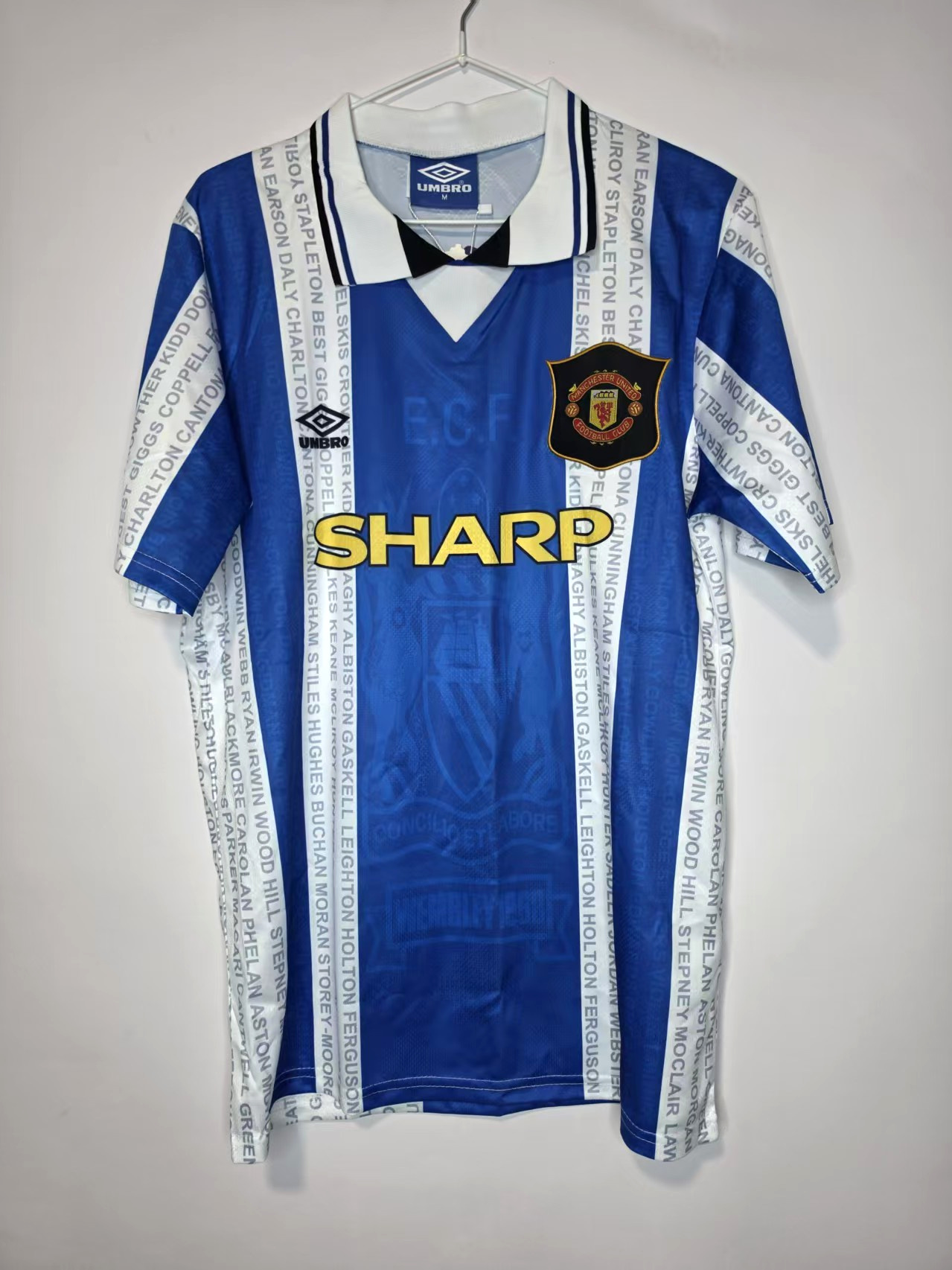 Manchester United 1994/96 Away Jersey front view
