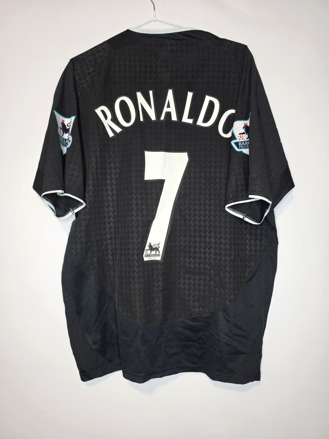 Manchester United 2007/08 Ronaldo #7 Away Jersey back view