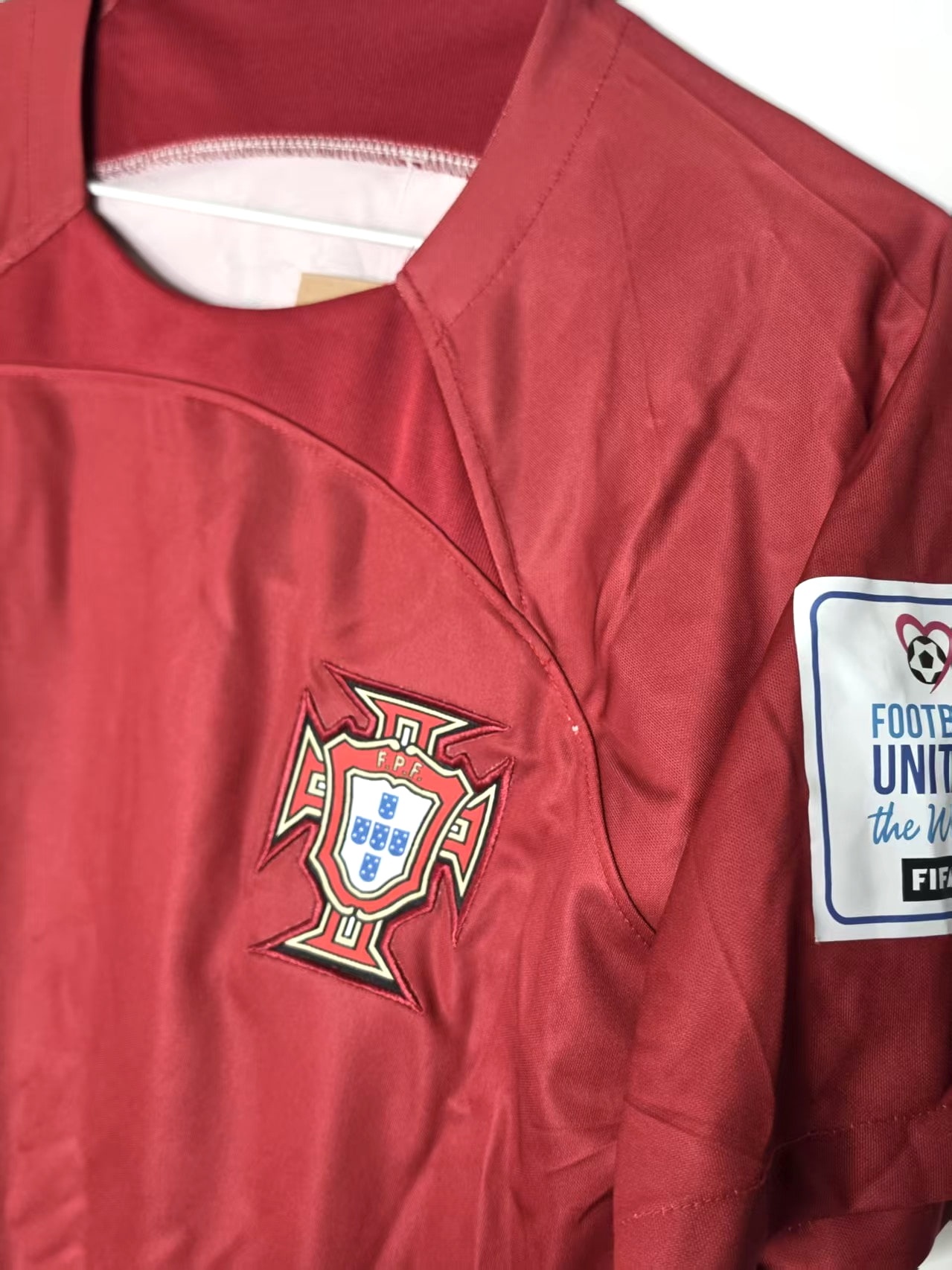 Portugal 2022-Inspired Ronaldo 7 Home Retro Jersey