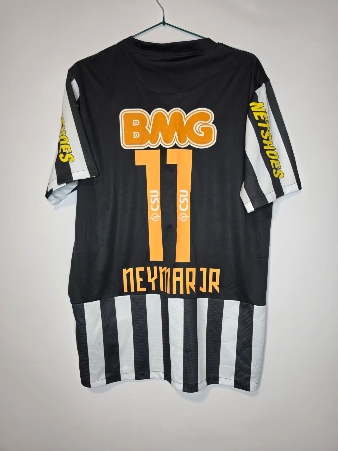 Santos 2012 Neymar Jr #11 Centenary Home Jersey back view