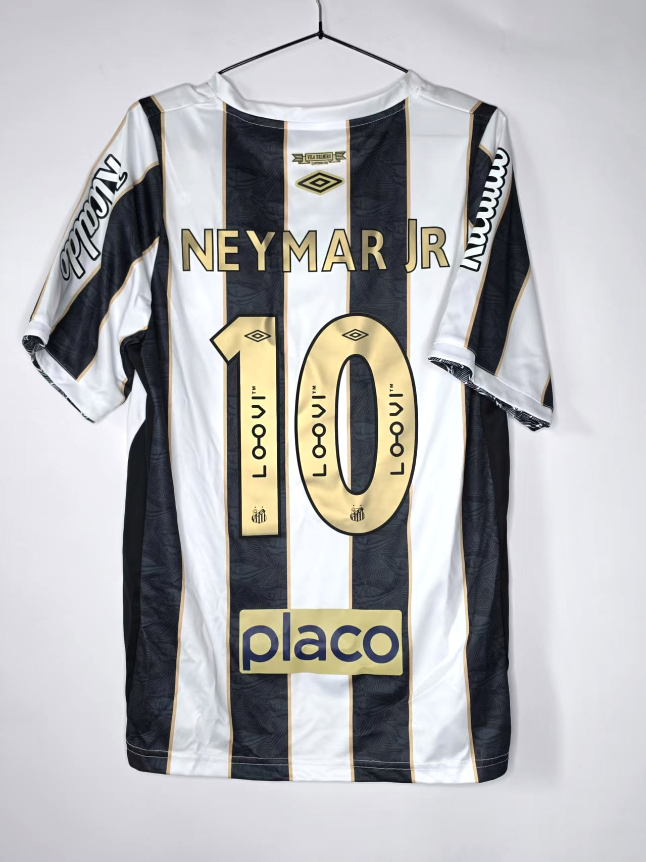 Santos Neymar Jr 10 Home Retro Jersey
