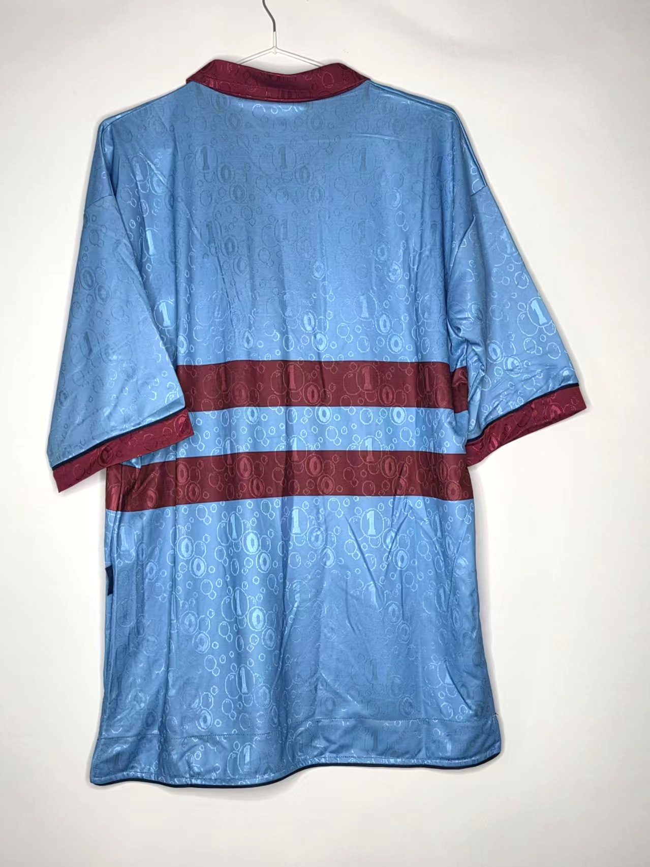 West Ham 1995/96-Inspired Sky Blue Away Retro Jersey