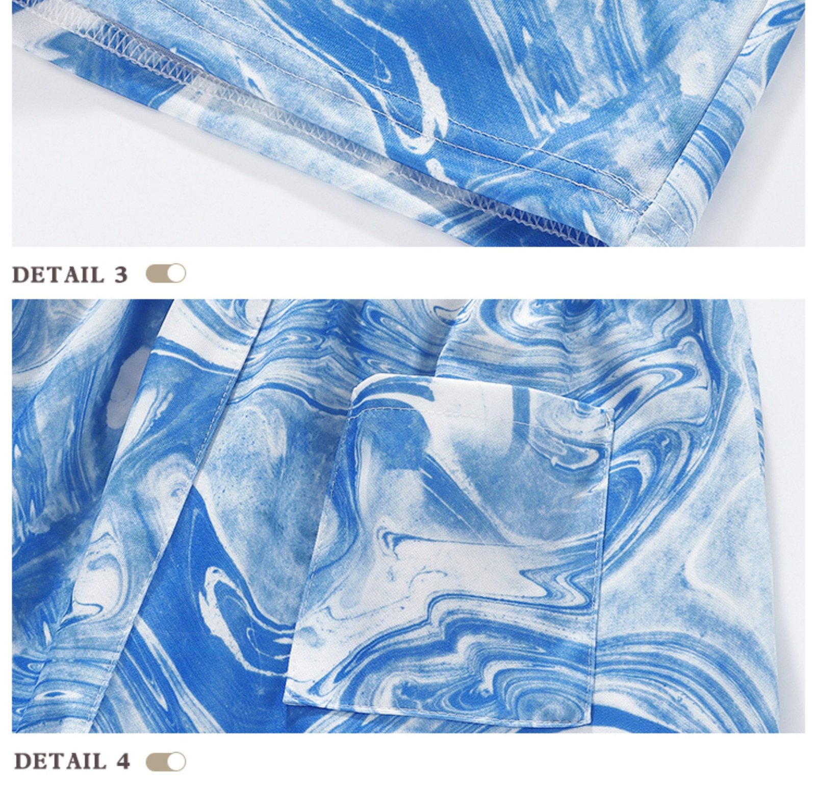 Loose-Fitting Beach Shorts - 图片 5