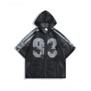 Sports Mesh Hooded T-shirt